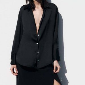 Zara Black Shirt
